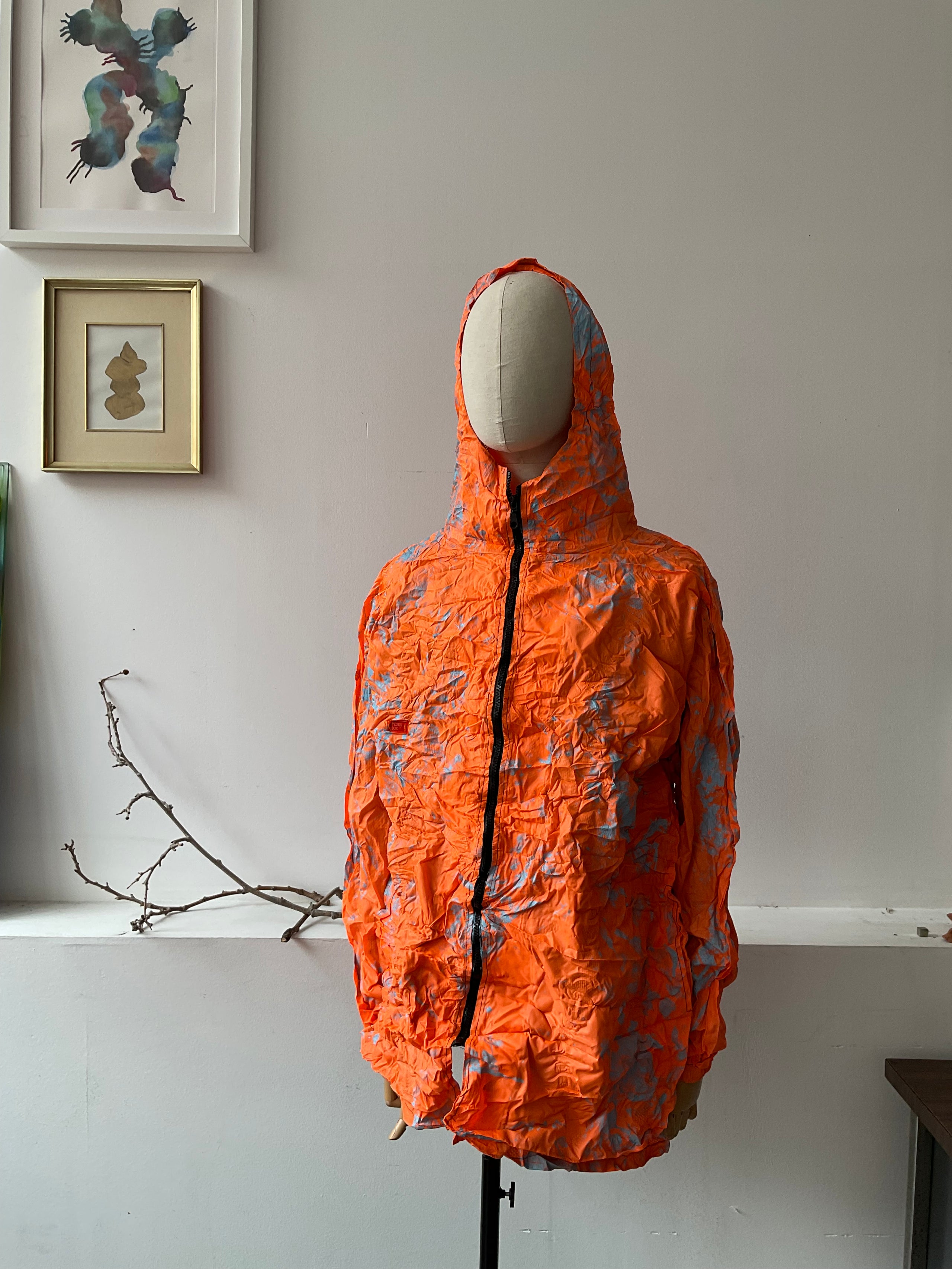 Jacket Rugas 001 Mancha celeste .