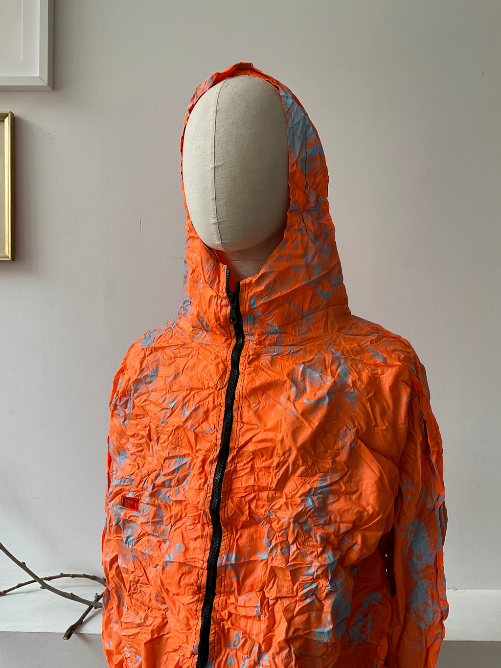 Jacket Rugas 001 Mancha celeste .