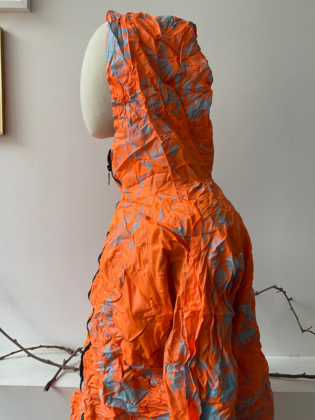 Jacket Rugas 001 Mancha celeste .