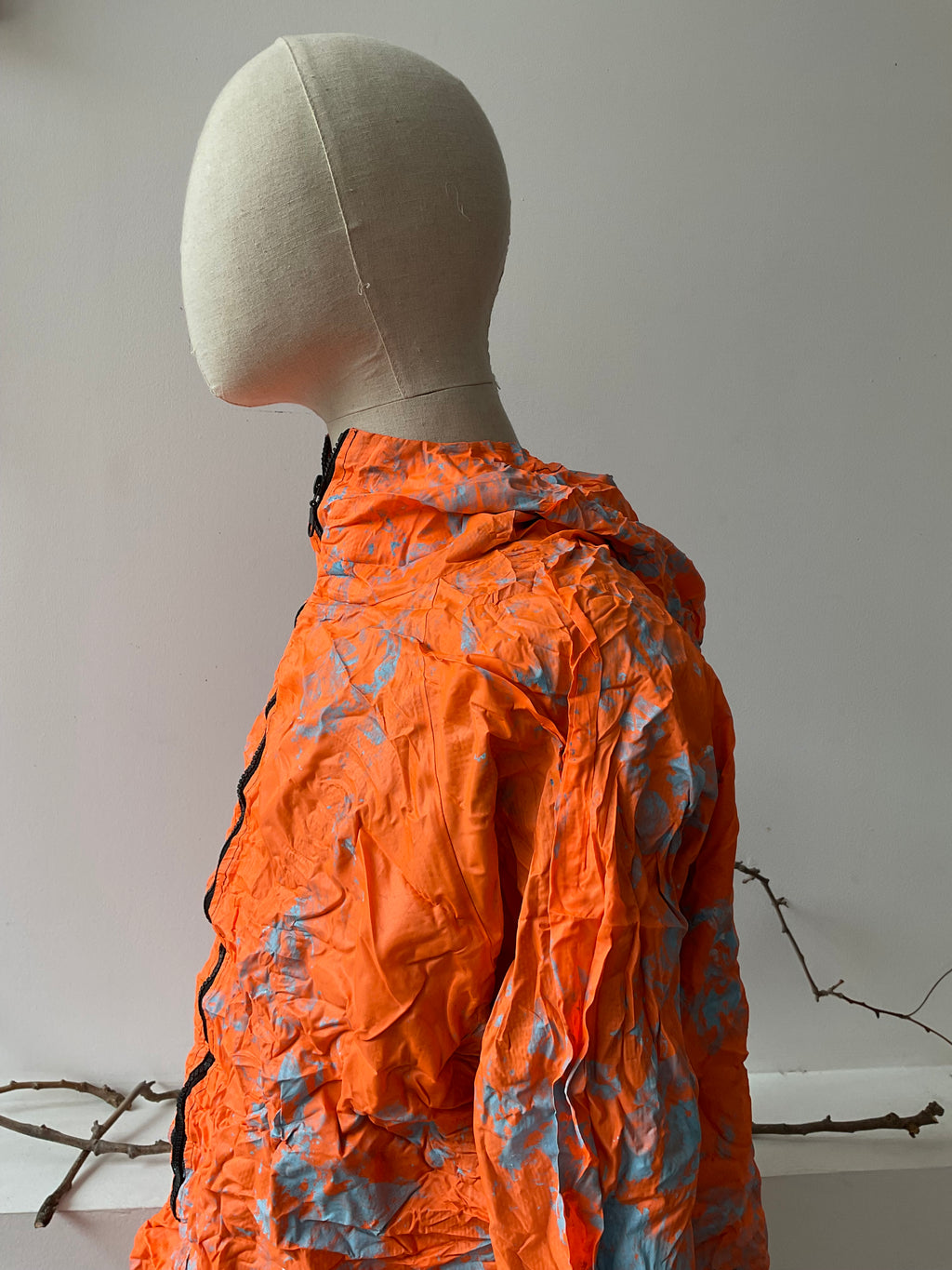 Jacket Rugas 001 Mancha celeste .