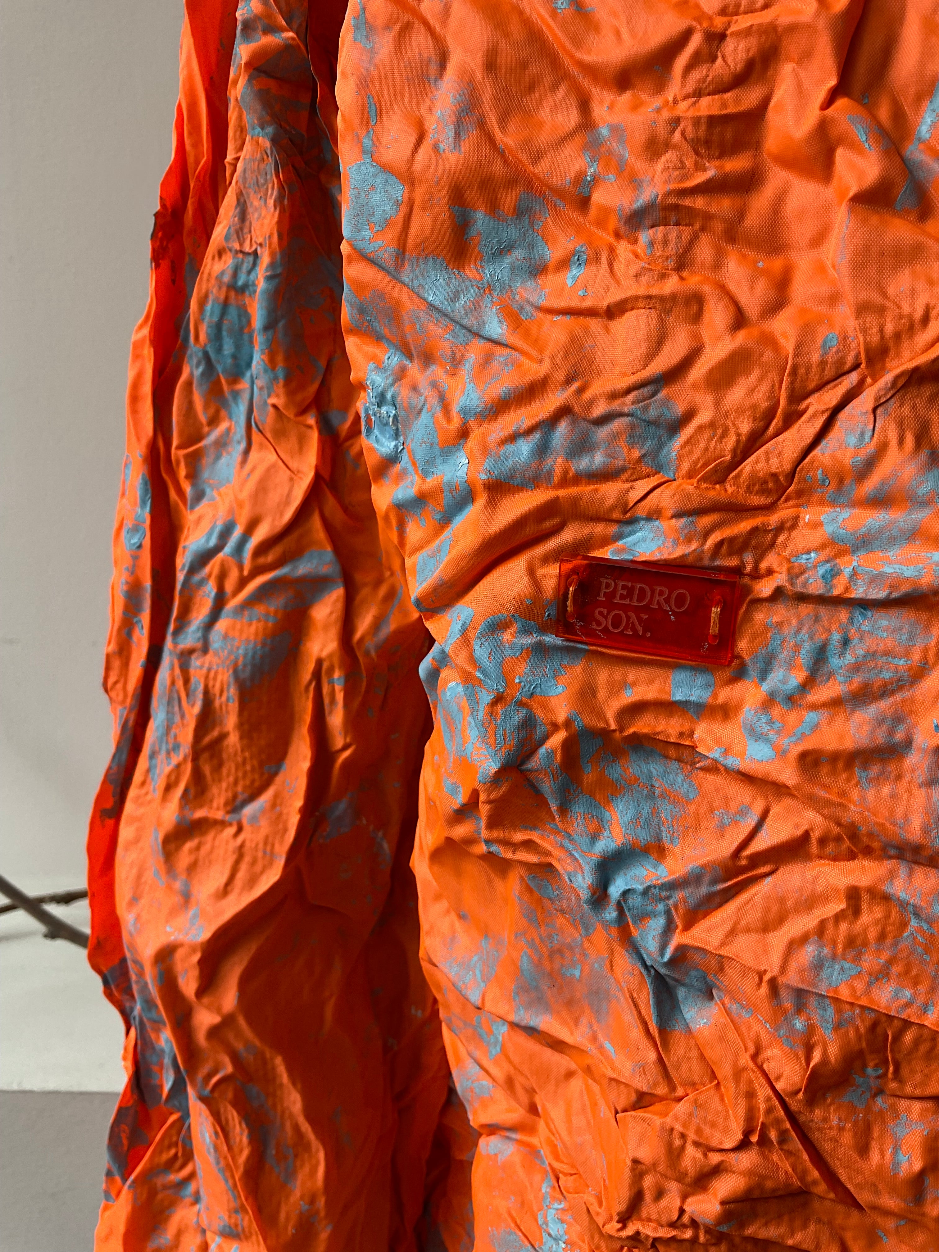 Jacket Rugas 001 Mancha celeste .