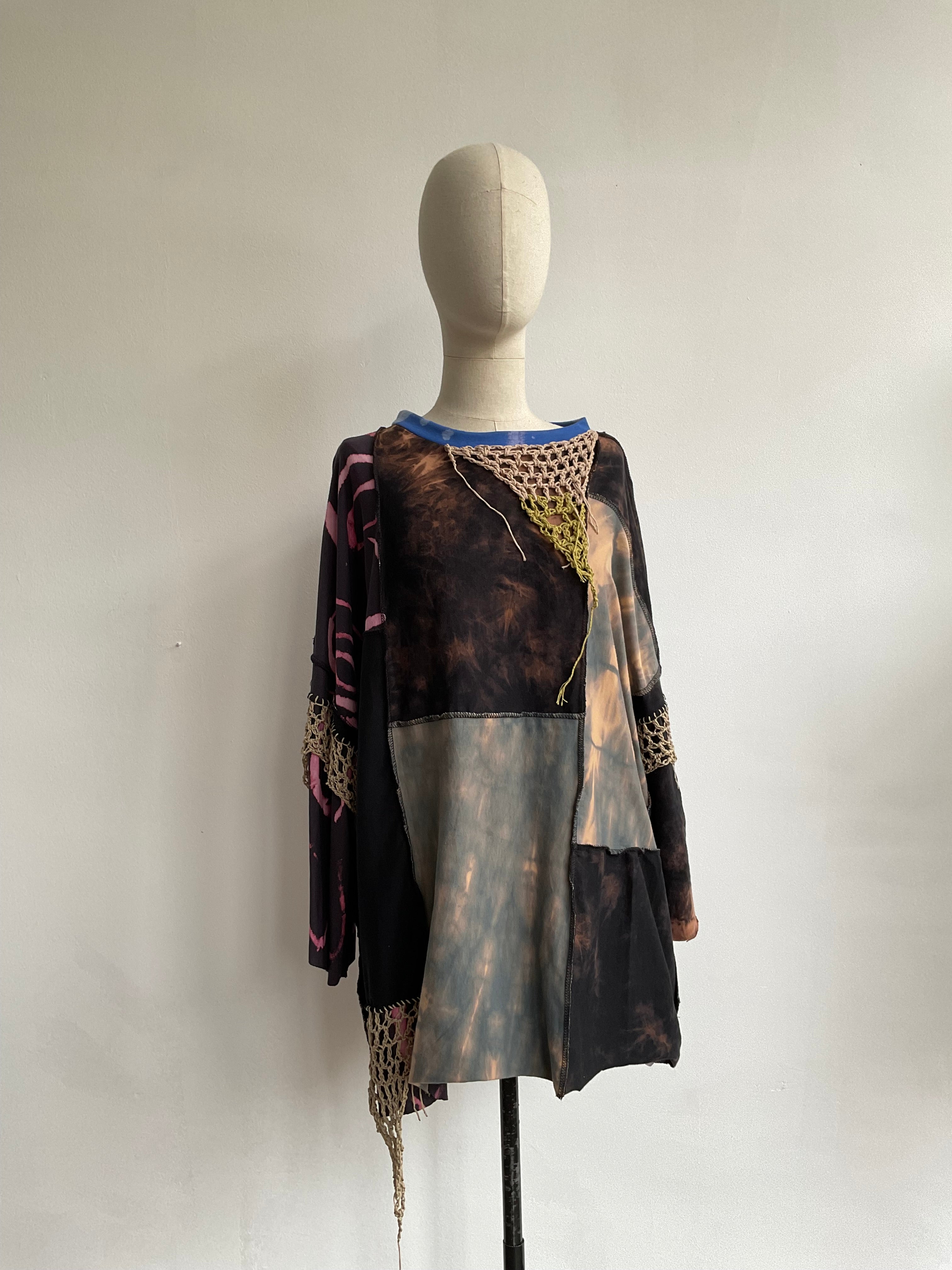 404 Patchwork Crochet Tee 4/4 — Pedro Son x Chispa