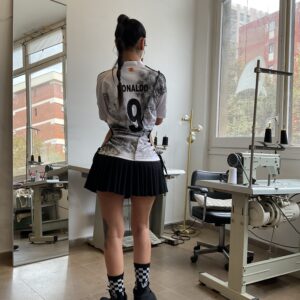 009 T shirt upcycling Lucky number